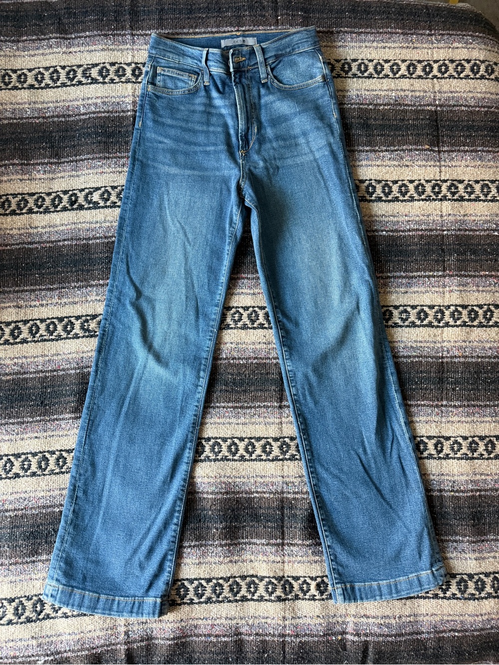 Joe's Jeans Wide Leg Sweet Dreams Jeans in Medium Blue Wash